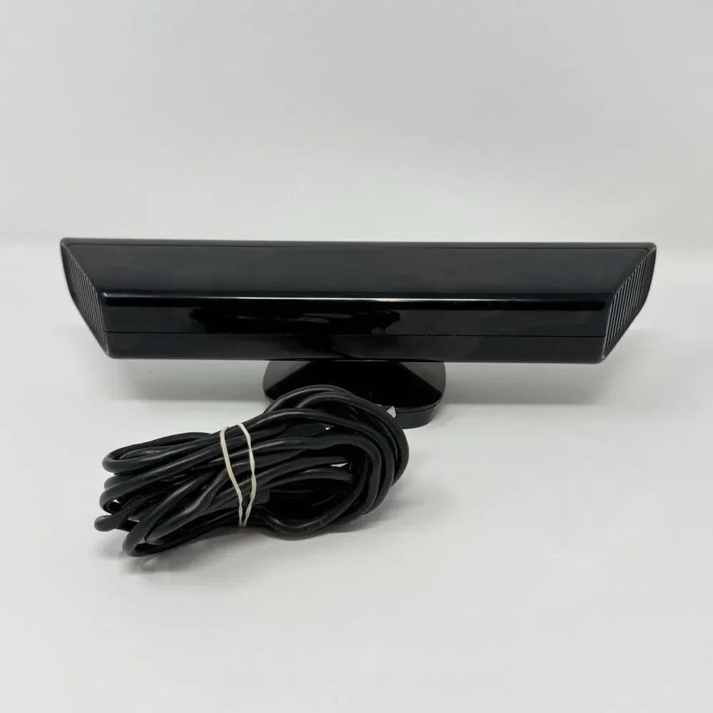 Microsoft Xbox 360 Kinect Sensor Bar Box 6 Games AC Adapter Tested Bundle